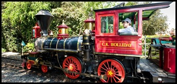 Disneyland Railroad #1 C. K. Holliday on www.DaveTavres.com