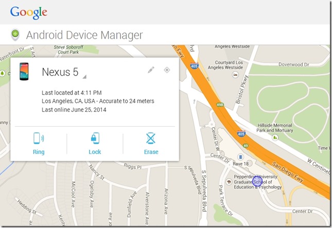 Android Device Manager - DaveTavres.com