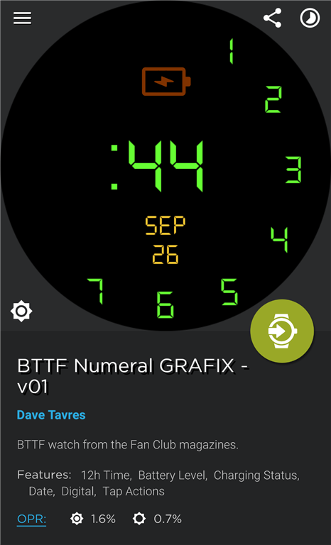 BTTF Numeral GRAFIX - v01 | DaveTavres.com