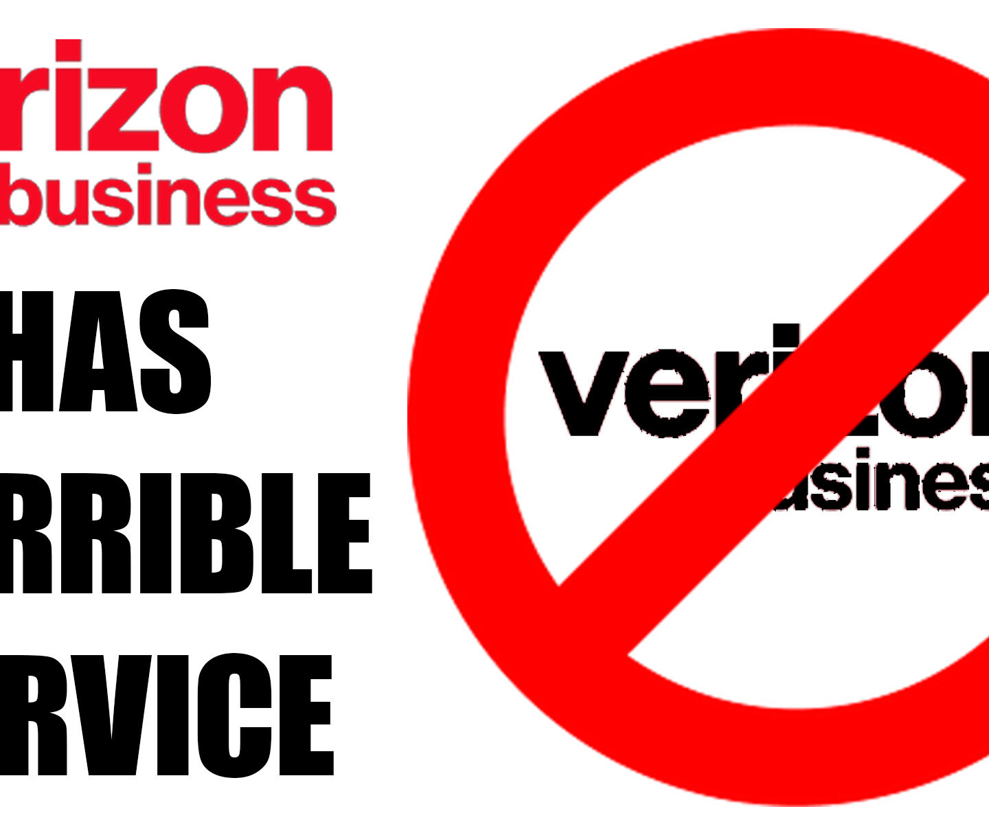 AVOID Using Verizon Business